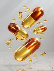 Antioxidant rich and replenishing hyaluronic acid capsules