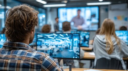 Describe how 5G boosts e-learning through higher-quality video classes and seamless interactive sessions.