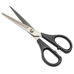 Scissors displayed on a white background showcasing an isolated object for creative and practical uses