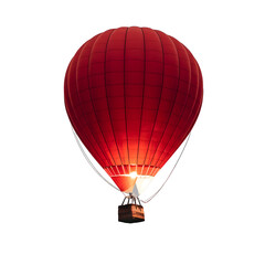 Obraz premium hot air balloon isolated