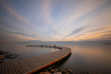 Fototapeta premium Long exposure landscape photographs