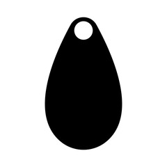 Kitchen board vector icon. Serving Board illustration sign. Meat board symbol or logo.