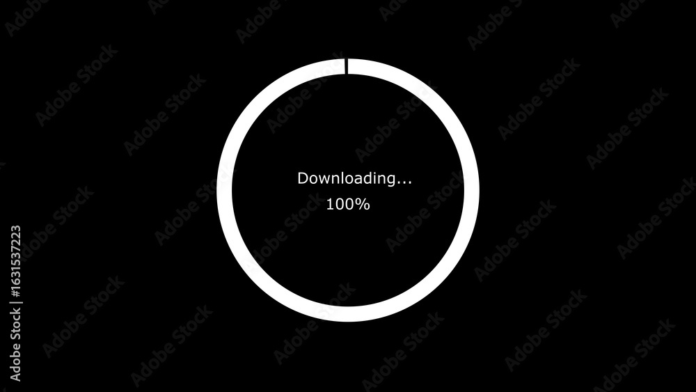 Poster abstract white oval shape with subtle texture on a stark black background