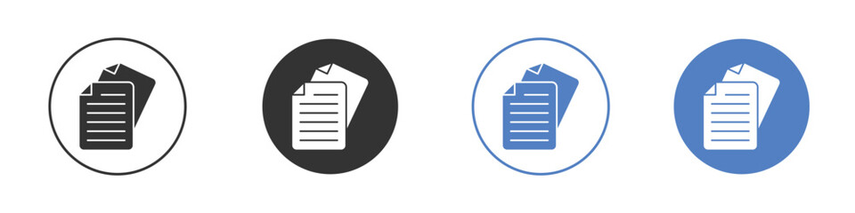 Obraz premium papers icon symbol. Quality design element.