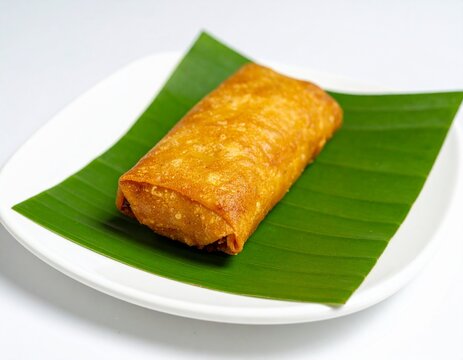 Single fried satar gulung roll