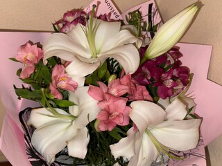 bouquet of lilies