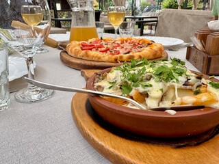 salad on a plate with salad