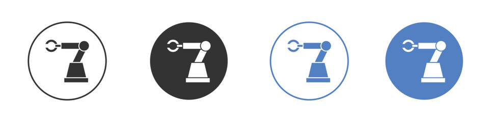 Robot arm icon