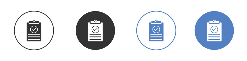 Result icon symbol. Quality design element.