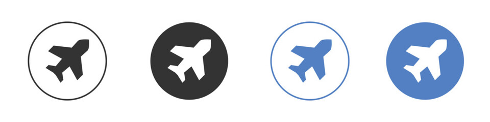 Plane icon symbol. Quality design element.