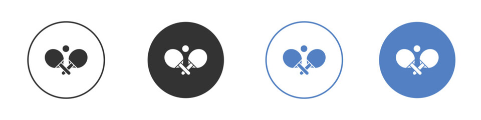 Ping pong icon symbol. Quality design element.