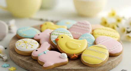 Easter Cookies With Icing