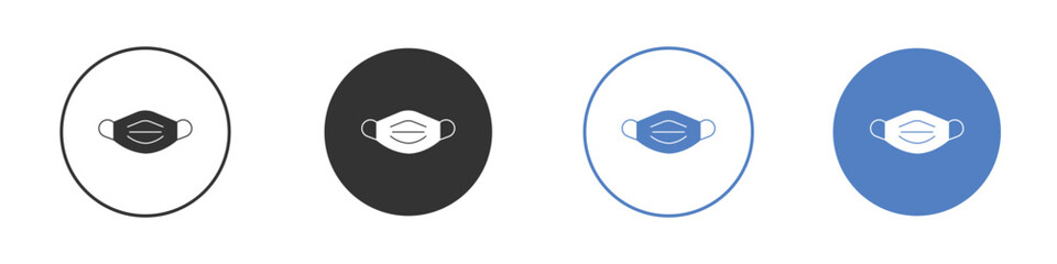 Mask icon symbol. Quality design element.