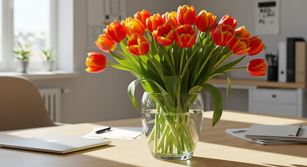 vase with flowers