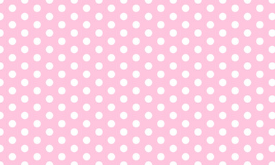 パステルカラーのシンプルドット