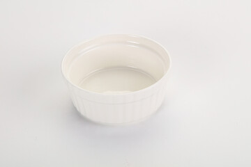 Empty gravy pot for sauce