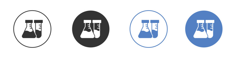 Chemistry icon symbol. Quality design element.
