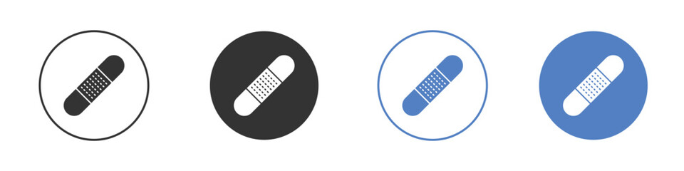 Band aid icon symbol. Quality design element.