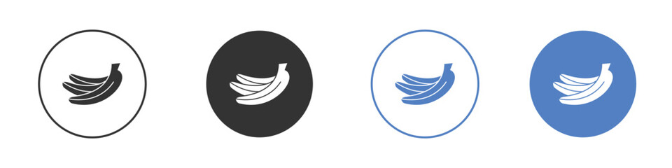 Banana icon symbol. Quality design element.