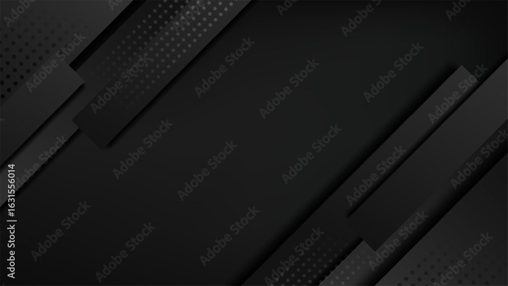 Poster technology background abstract dark modern minimalist texture design with geometric diagonal lines stripes shapes and subtle dot details for digital layout and futuristic interface