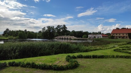 view from the garden