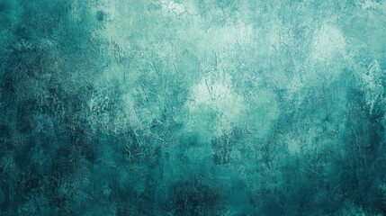Abstract teal textured background.