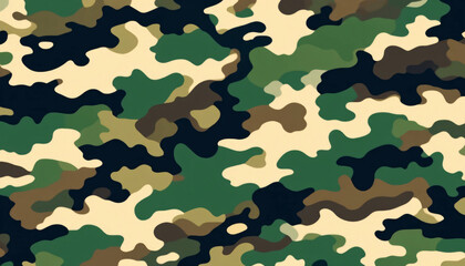 Fototapeta premium Camouflage pattern cloth texture. Background and texture for design.