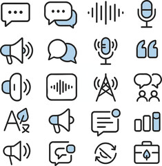 speaking icon, speech bubble icon, talking icon, conversation symbol, communication icon set, dialogue icon vector, voice message icon,