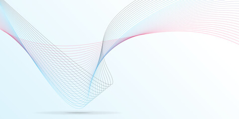 Clean and modern abstract wave background with soft blue and purple gradients.
