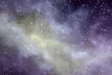 Obraz premium Nebulae swirling in cosmic dust