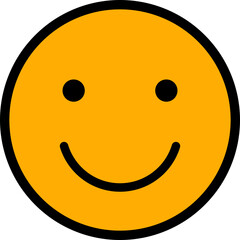 happy smiley face cartoon element
