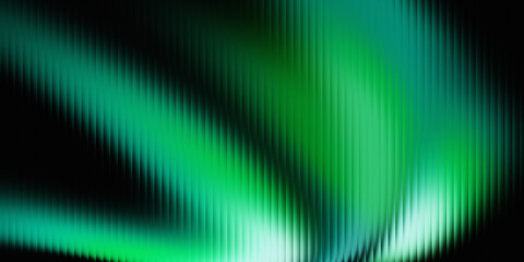 green abstract background with vertical glass texture and noise wave pattern, modern transparent style for web design, tech banner, fashion visuals, UI presentation and digital creative art