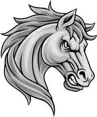 Horse Mustang Stallion Bronco Sports Team Mascot