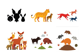  Animal Silhouette Design Prompts