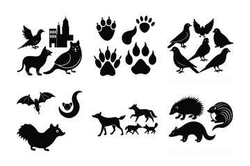 Illustration animals vector for logo