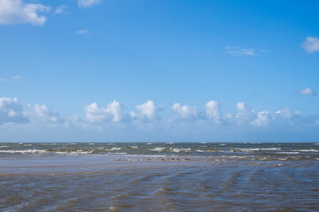 turning tide at the north sea