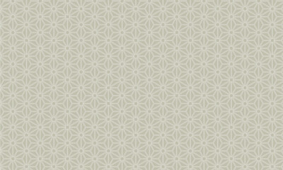 Fototapeta premium Japanese pattern_hemp_leaf_stalk_和柄_和風_背景_麻の葉柄