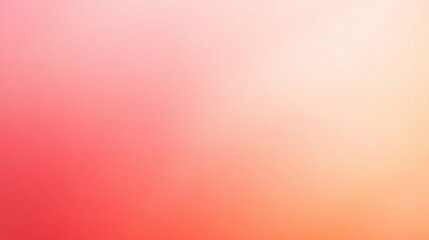 Abstract pink and peach gradient background.