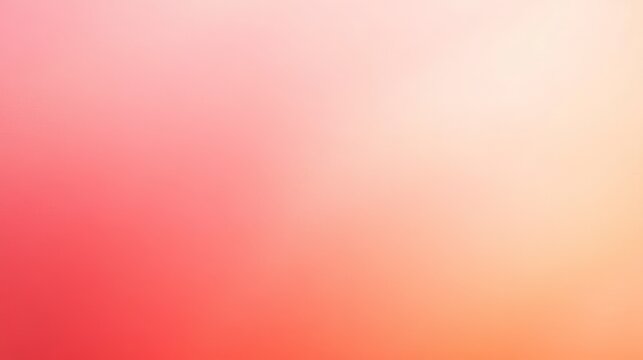 Abstract pink and peach gradient background.