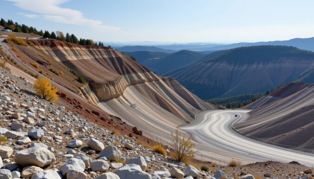 borate minerals are mined underground extracting boron rich deposits used in glass production detergents fertilizers and flame retardants worldwide.