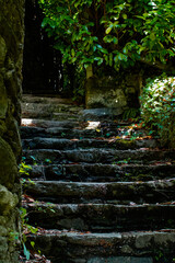 Escalier de pierre