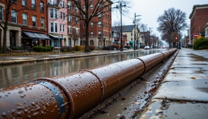 in many major cities flooding is worsened by aging sewer systems that cannot handle sudden increases in water volume during seasonal storms or extreme weather events