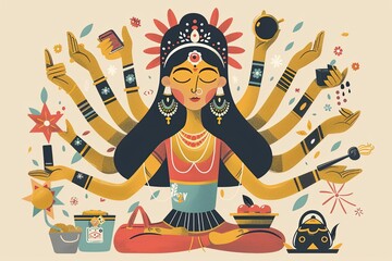 Durga Puja Festivities 2024 Celebrations of Hindu Bengali Tradition and Devotion