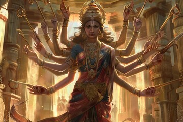 Durga Puja Festivities 2024 Celebrations of Hindu Bengali Tradition and Devotion