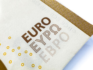 European flag and euro, cash, euro, visa to Europe, Schengen, travel to Europe, money, cash, Copy...