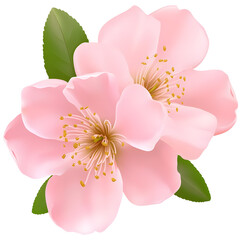 Pink Flower Illustration: Delicate Blossom