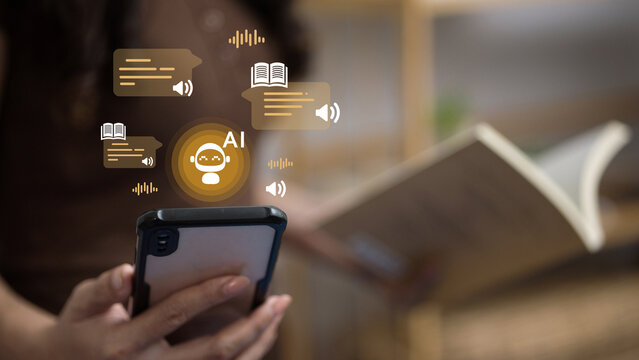 AI Voice Assistant Reading and Text to Speech Technology