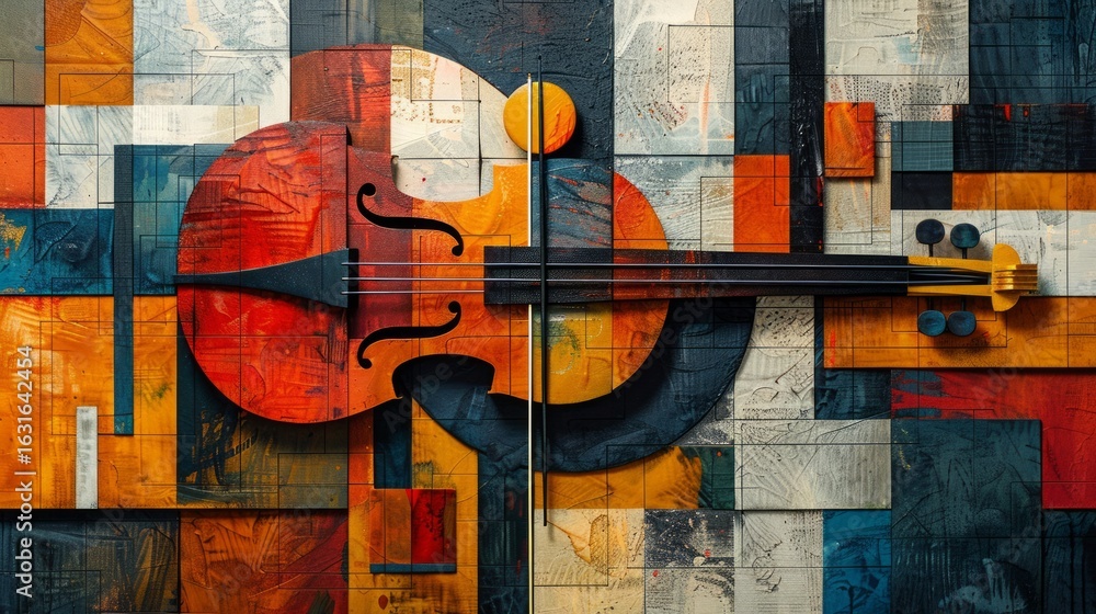 Aufkleber combination creates a visually appealing balance between order and creativity.