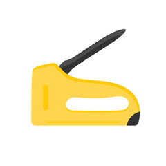 Staple gun flat design. Office Stapler icons illustration on white background. vector for office tool design