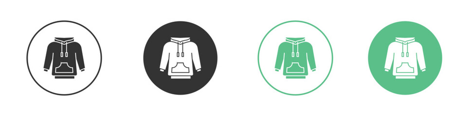 Hoodie jacket icon